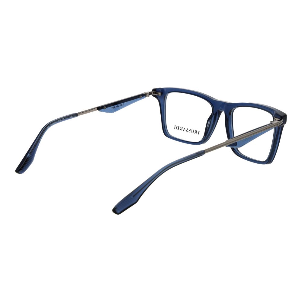 Trussardi Blue Acetate Glasses Men's (Frames)
