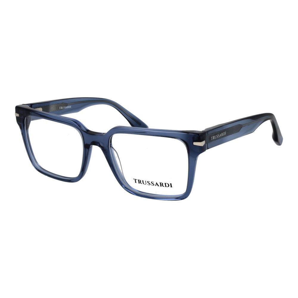 Trussardi Blue Acetate Glasses Men's (Frames)