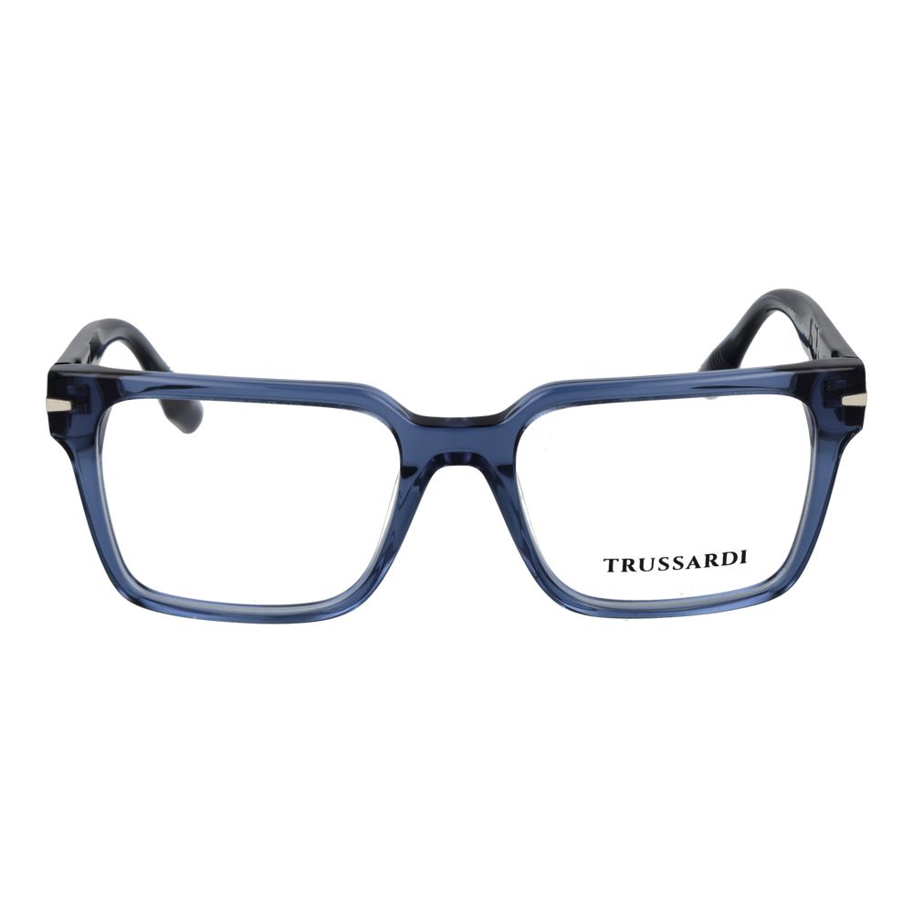 Trussardi Blue Acetate Glasses Men's (Frames)