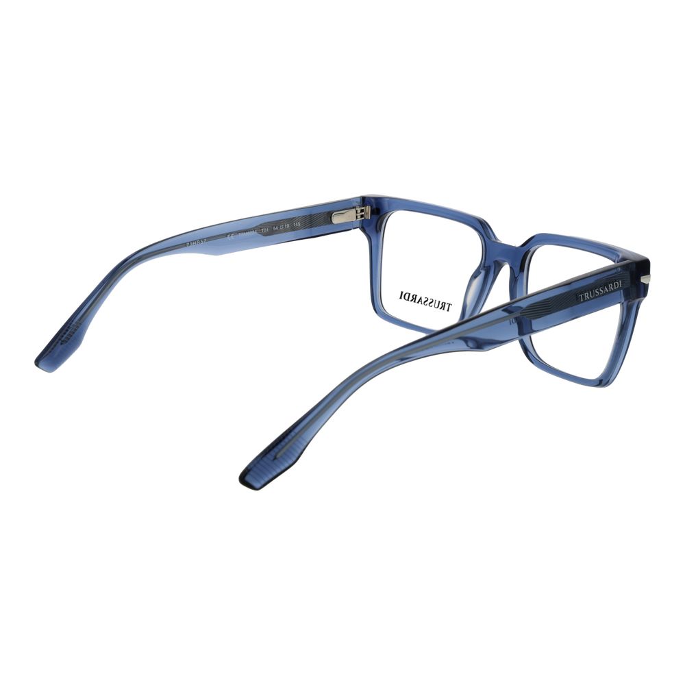 Trussardi Blue Acetate Glasses Men's (Frames)
