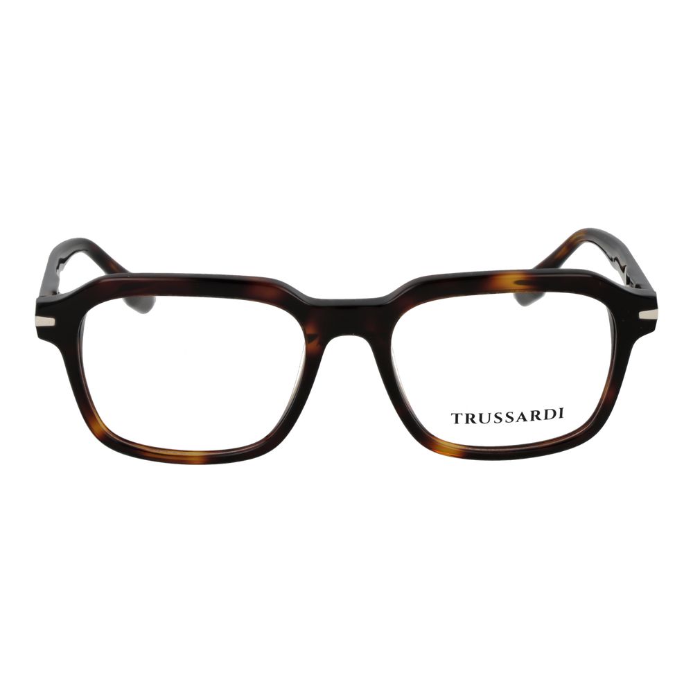Trussardi Brown Acetate Glasses Men's (Frames)