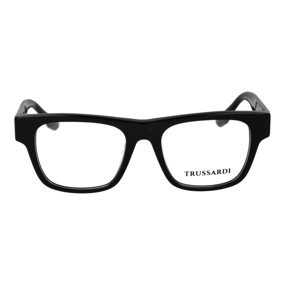 Trussardi Black Acetate Glasses Men's (Frames)