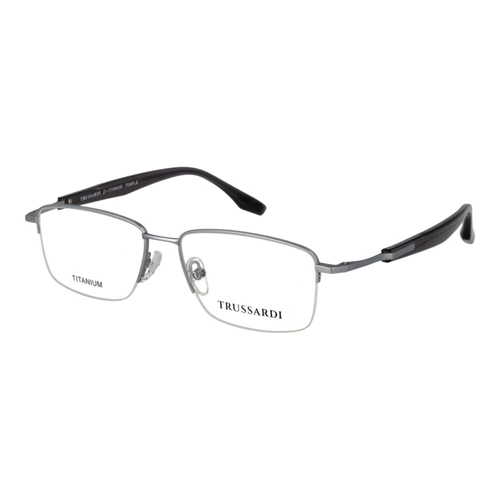 Trussardi Silver Titanium Glasses Men's (Frames)