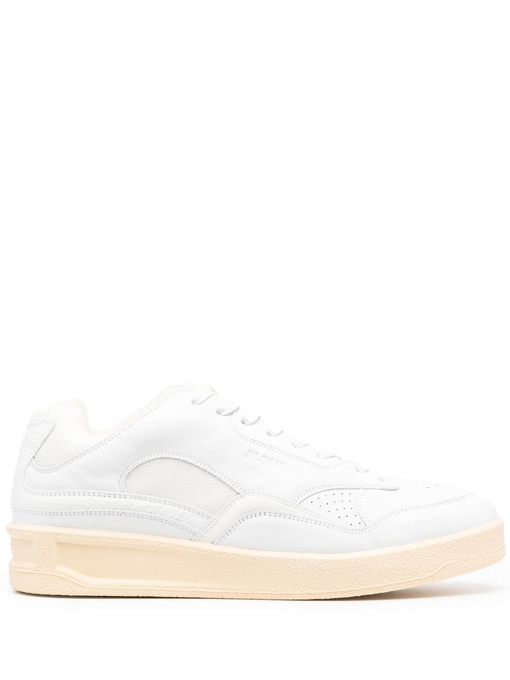 Jil Sander Men's Panelled Low-Top Leather Sneakers