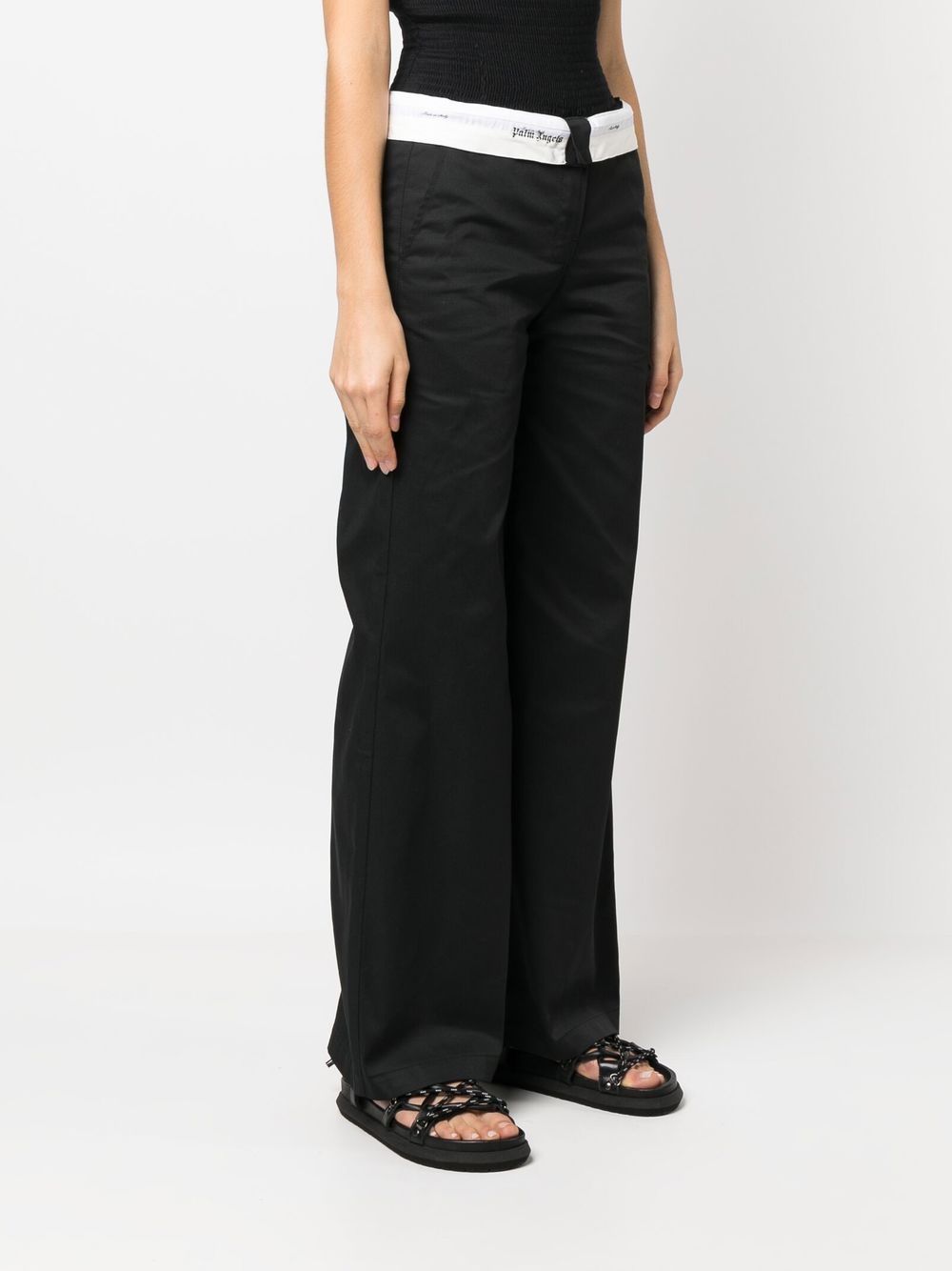 Palm Angels Women's Flare-Leg Trousers