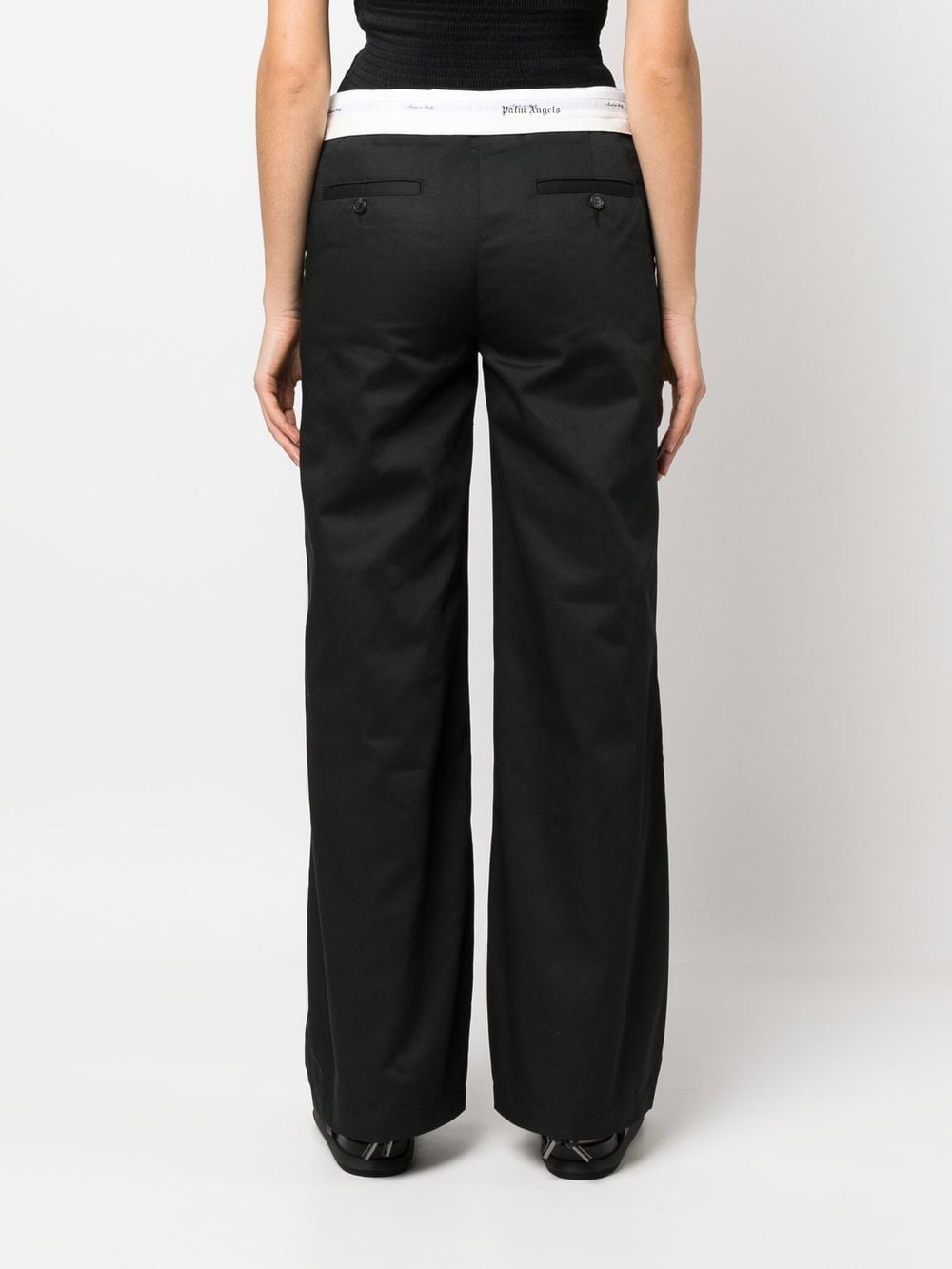Palm Angels Women's Flare-Leg Trousers