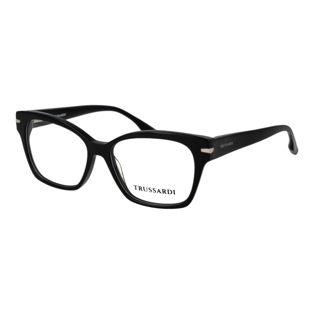 Trussardi Black Acetate Glasses Women's (Frames)