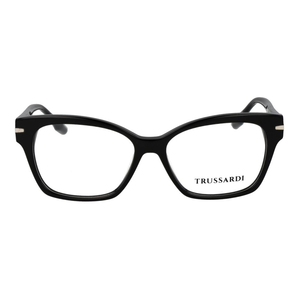 Trussardi Black Acetate Glasses Women's (Frames)
