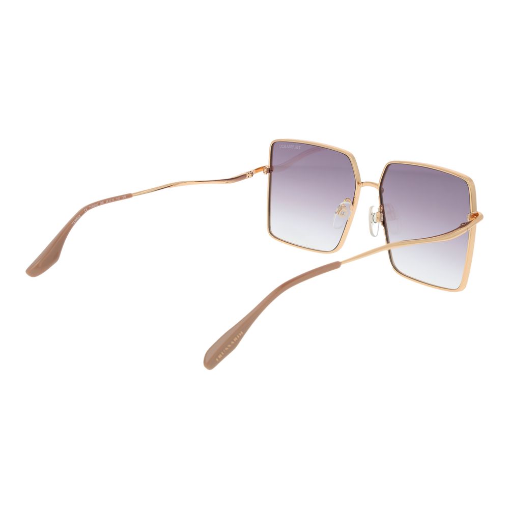 Trussardi Gold Stainless Steel Women's Sunglasses