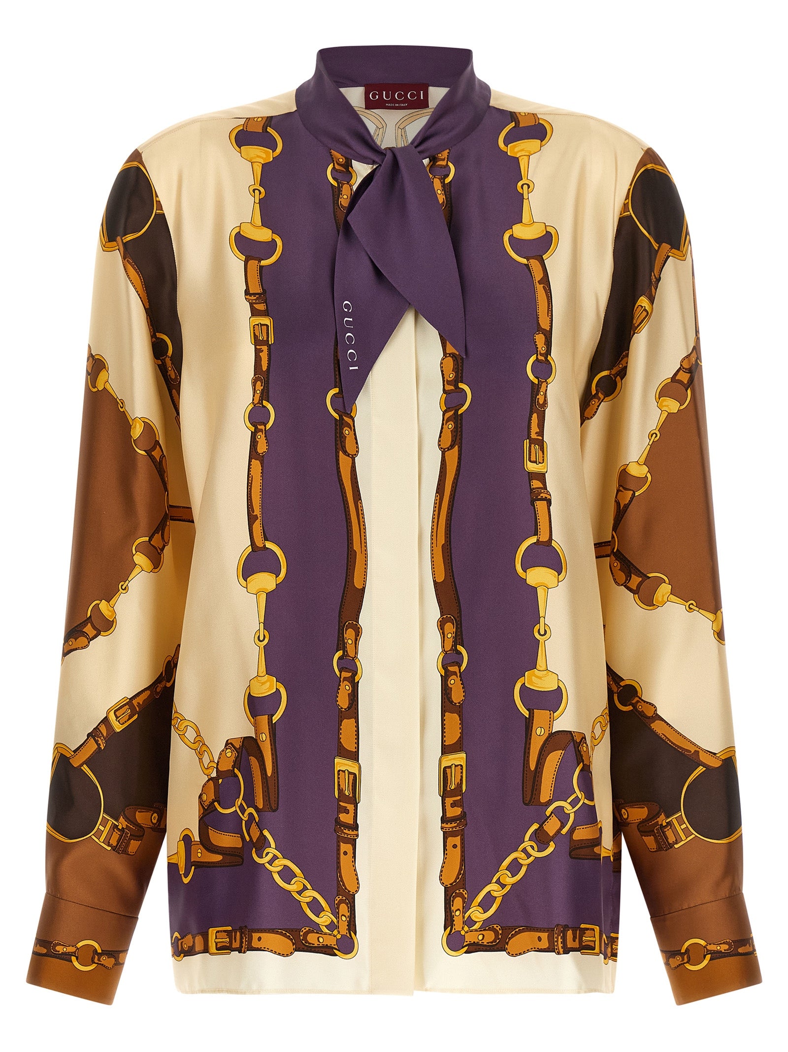 Gucci Multicolor Silk Women's Blouse