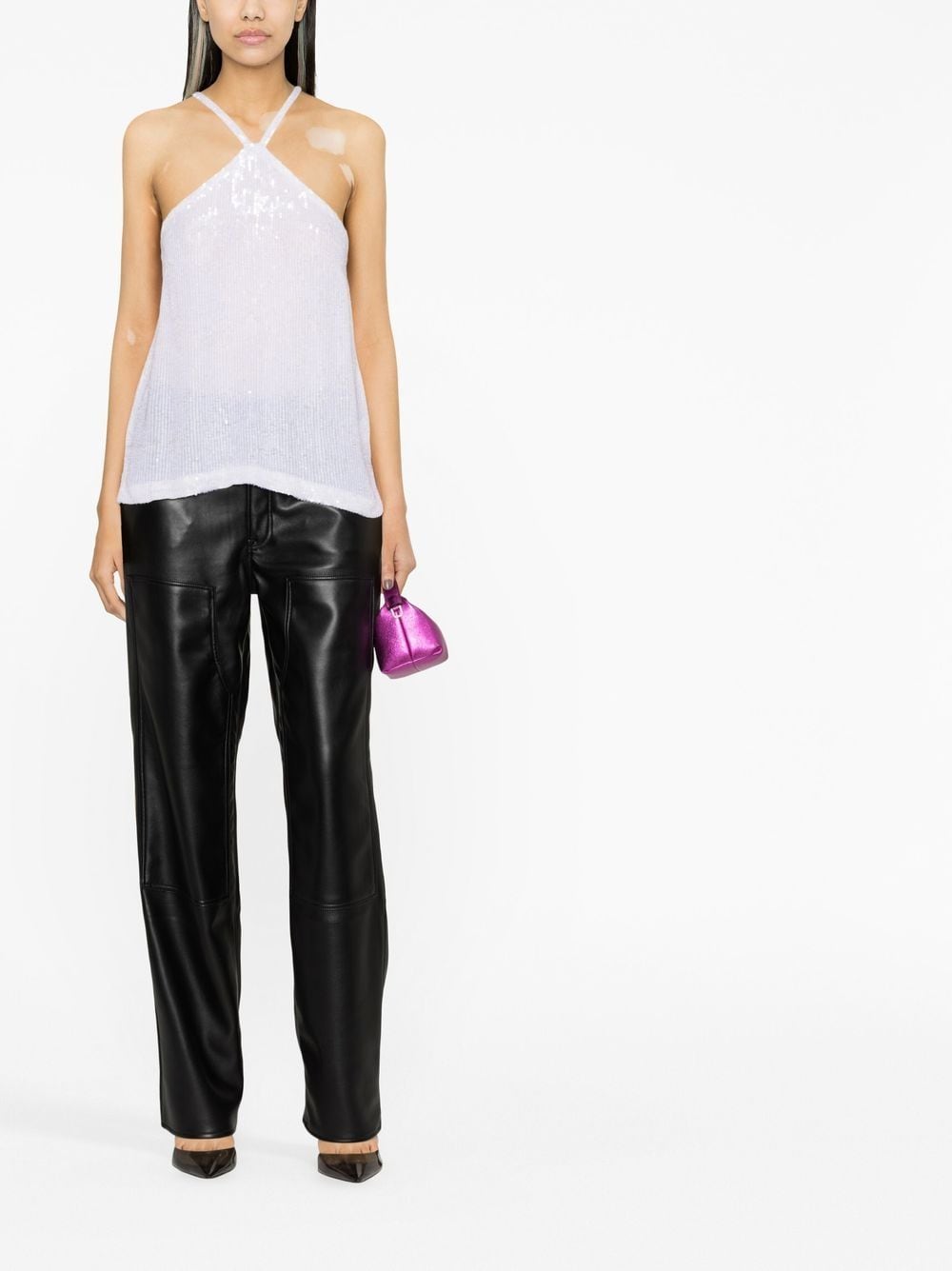 P.A.R.O.S.H. Women's Sequinned Top