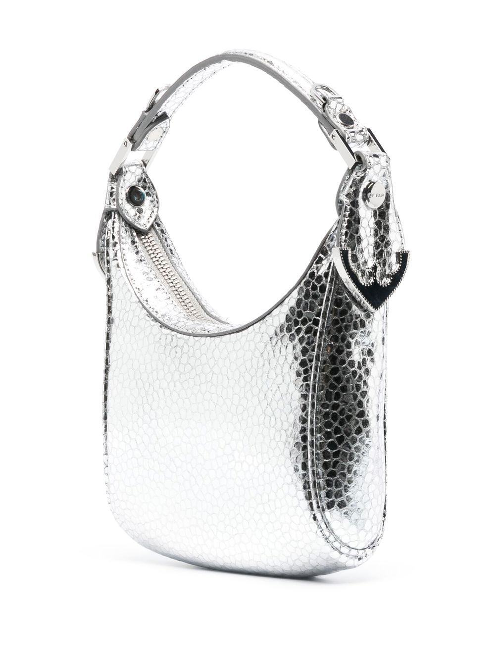 By Far Pre Women's Cosmo Metallic Top-Handle Bag