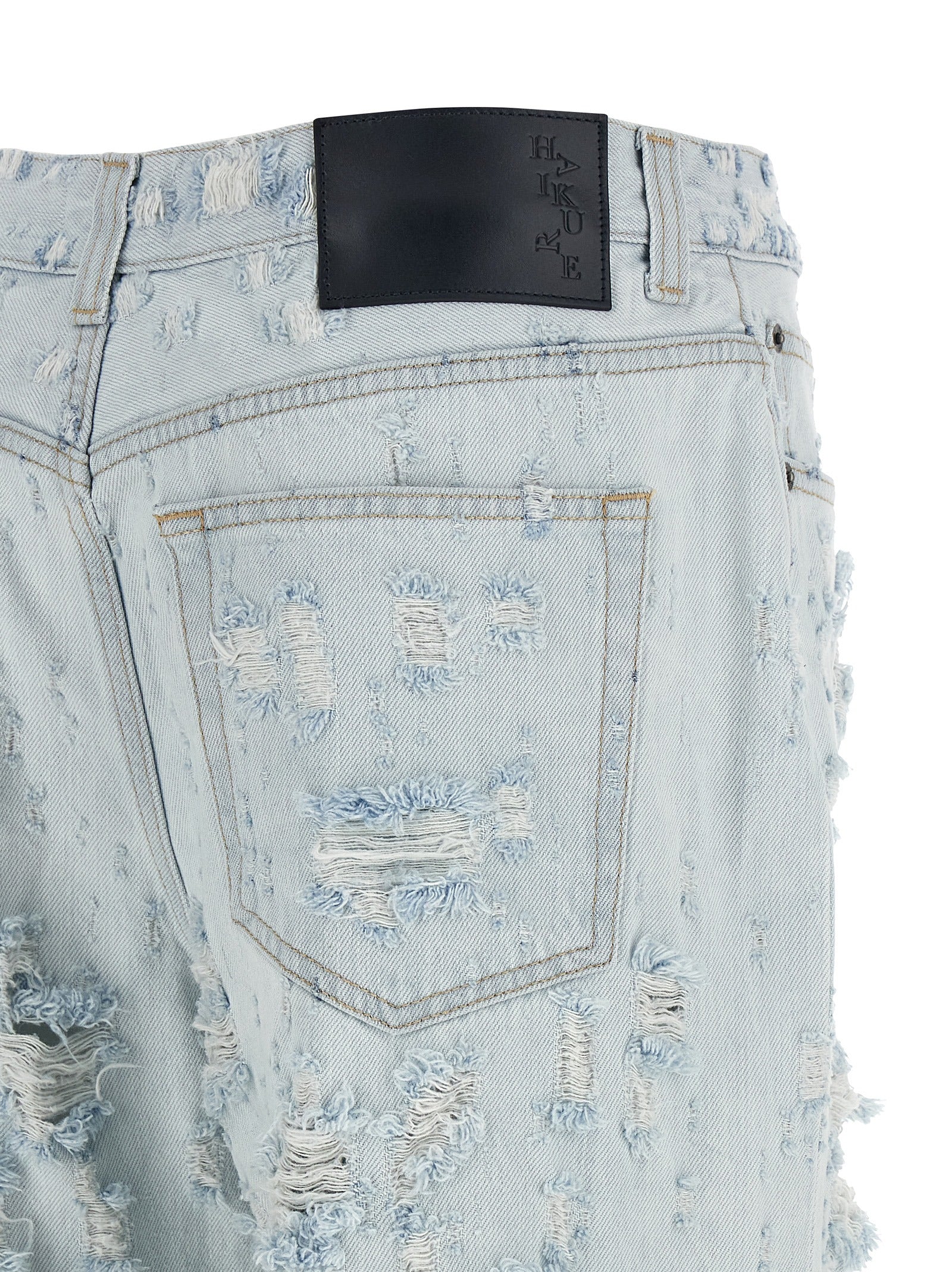 Haikure Blue Cotton Jeans Women's Denim