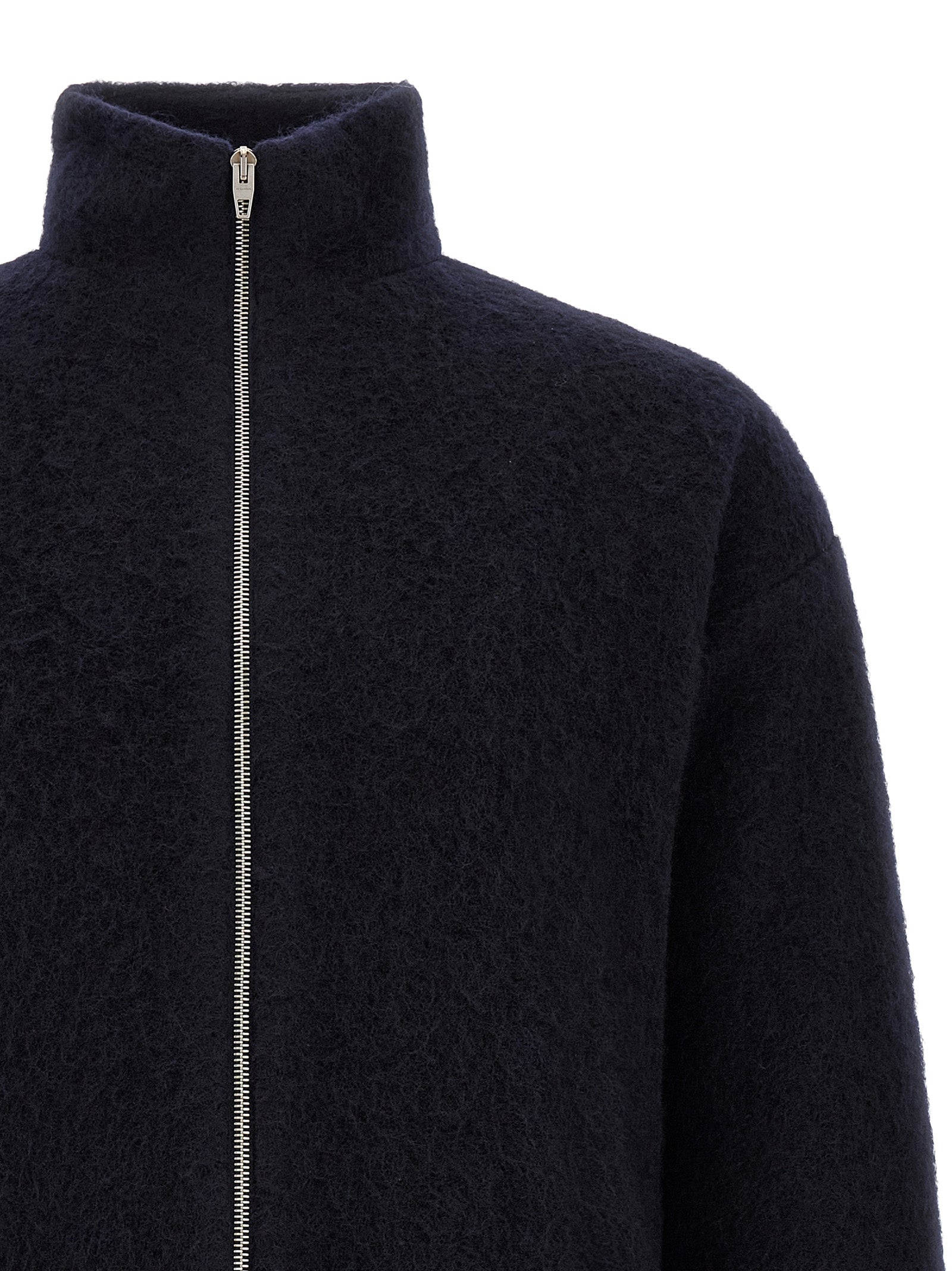 Jil Sander Blue Wool Men's Sweatshirt