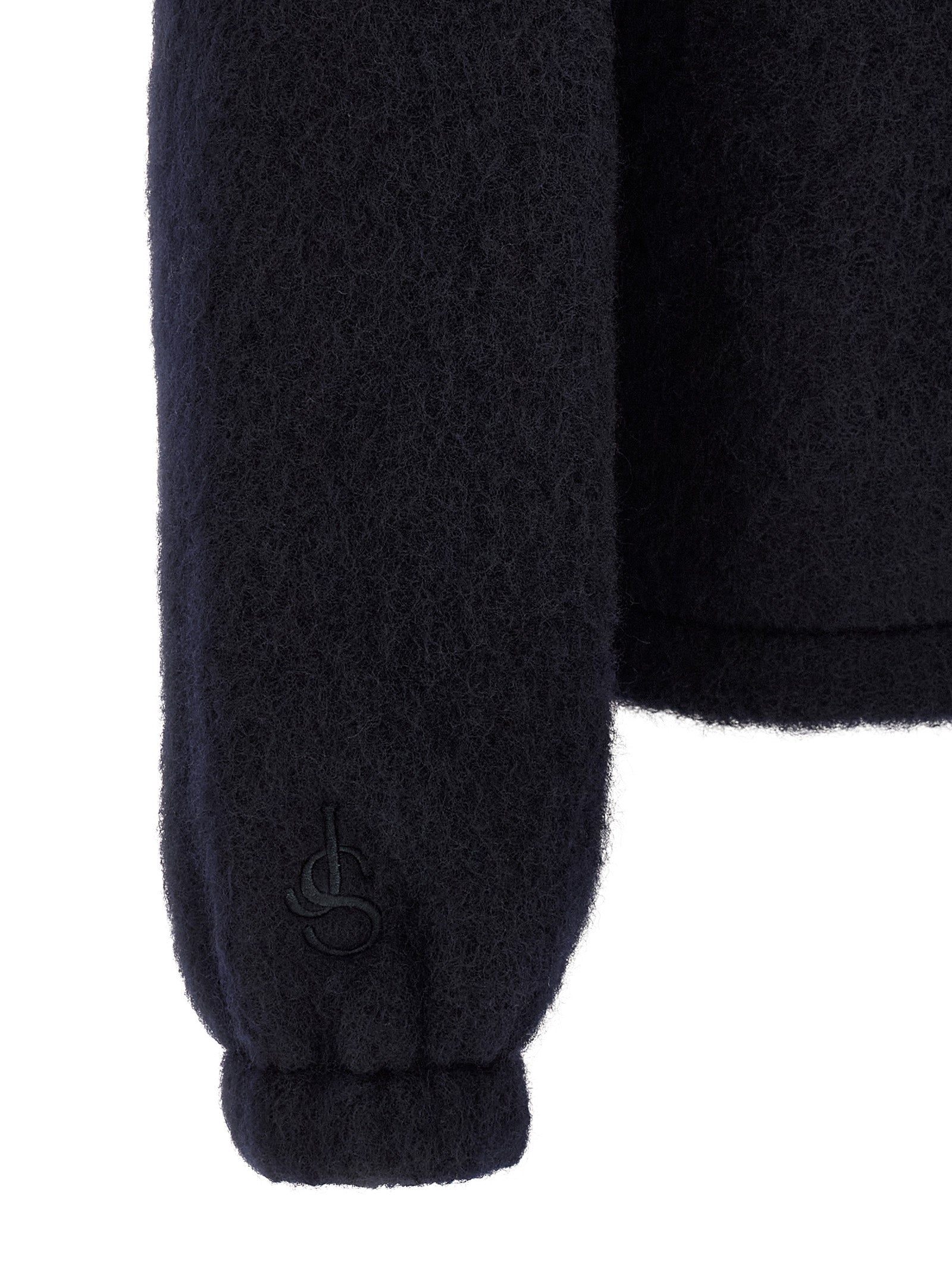 Jil Sander Blue Wool Men's Sweatshirt