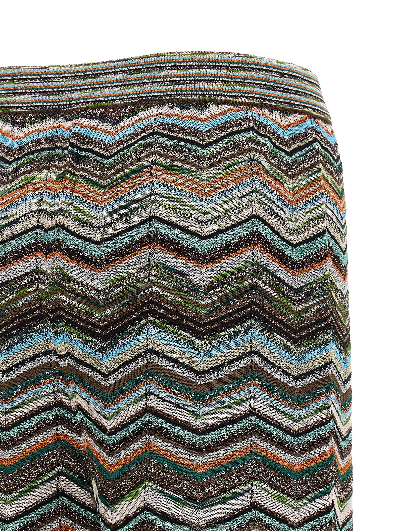 Missoni Multicolor Viscose Flared Women's Pants