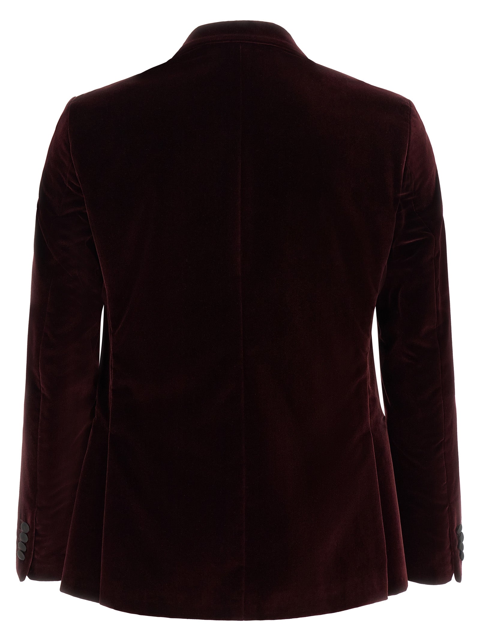 Pal Zileri Bordeaux Cotton Men's Blazer