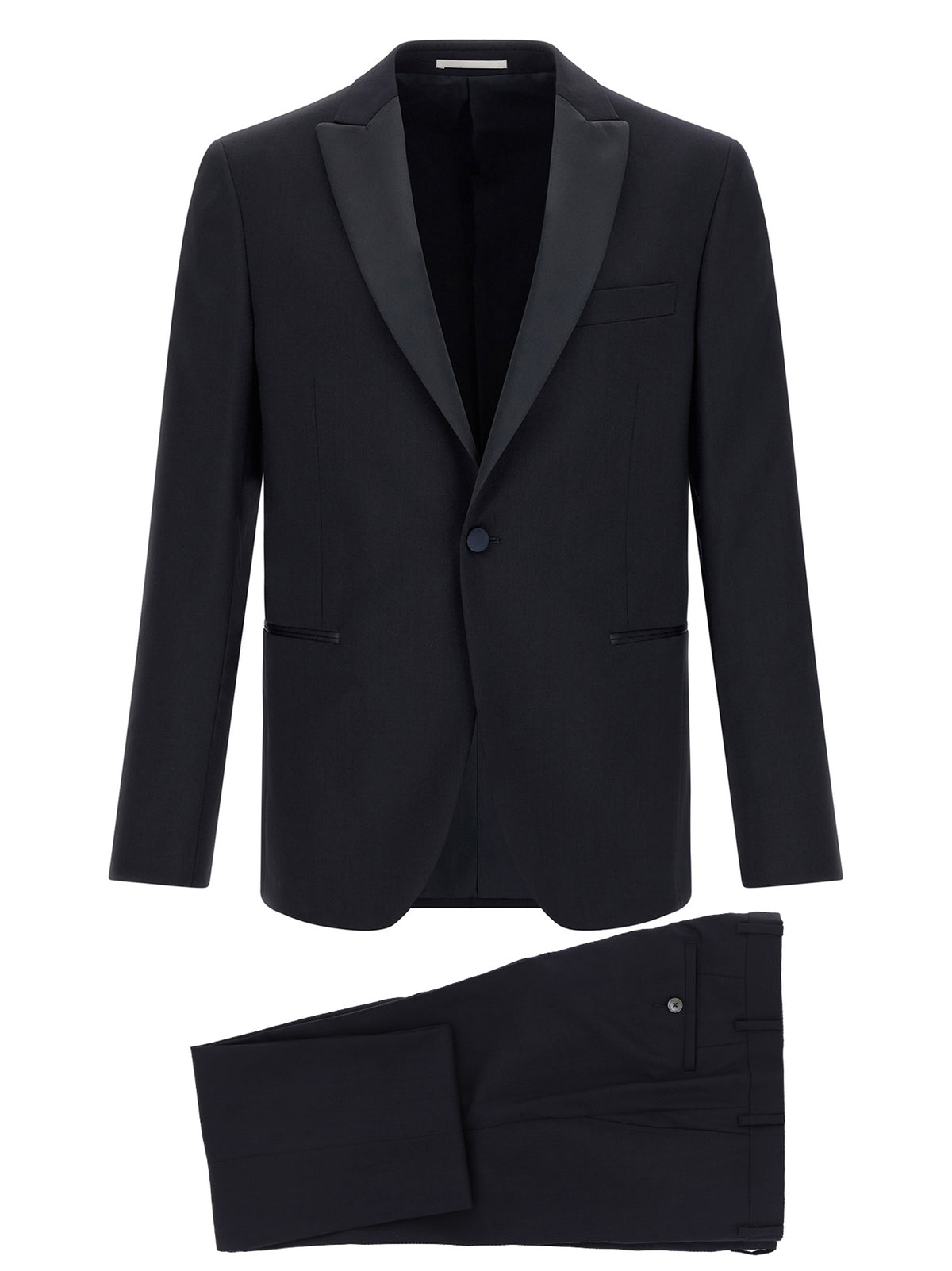Pal Zileri Blue Wool Two-Piece Men's Suit