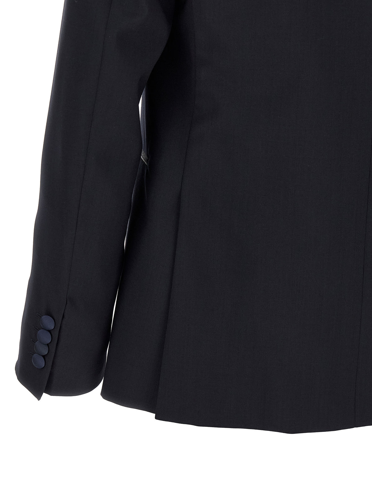 Pal Zileri Blue Wool Two-Piece Men's Suit