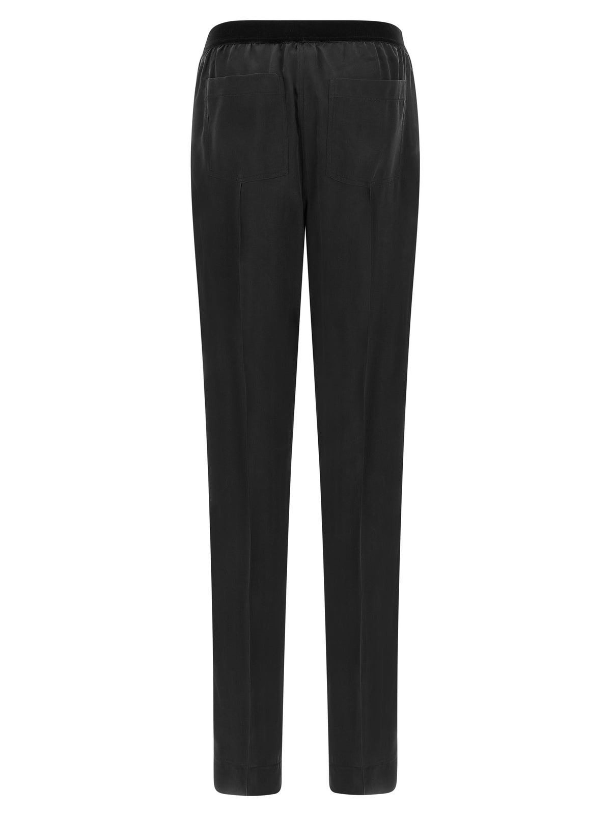Tom Ford Black Silk Bottoms Women's Sleepwear