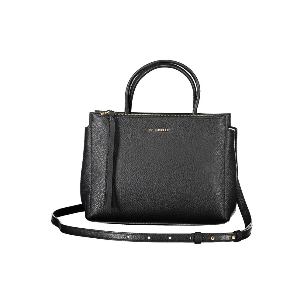 Coccinelle Black Leather Women Women's Handbag