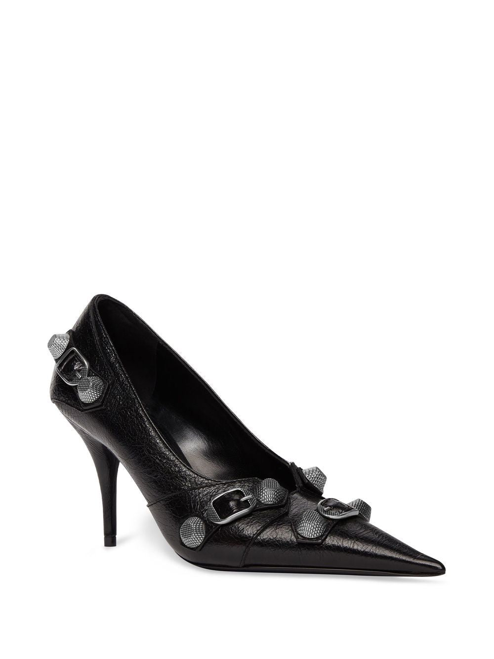 Balenciaga Women's Cagole 90Mm Cracked Heel Pumps
