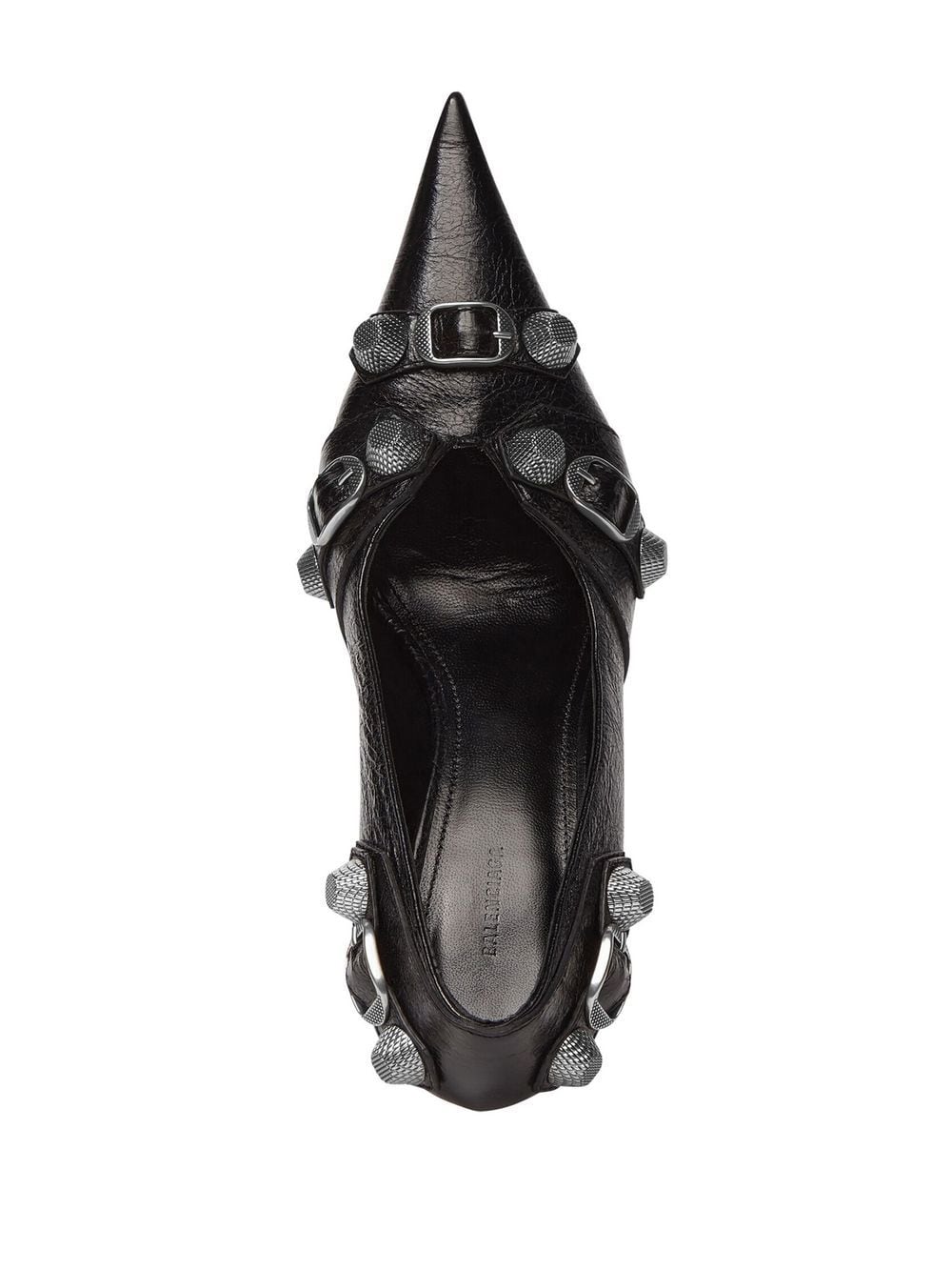 Balenciaga Women's Cagole 90Mm Cracked Heel Pumps