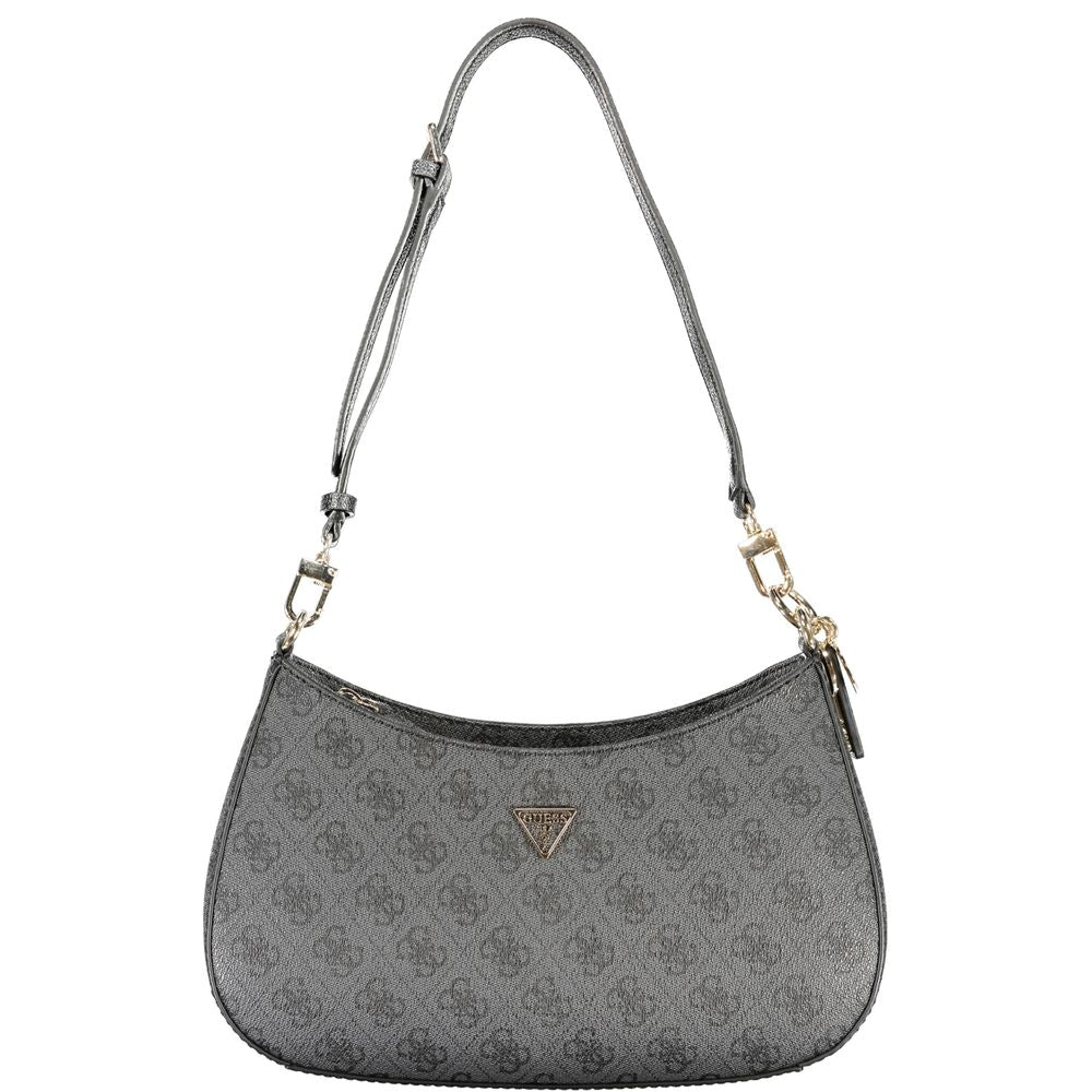 Guess Jeans Black Polyurethane Women Women's Handbag