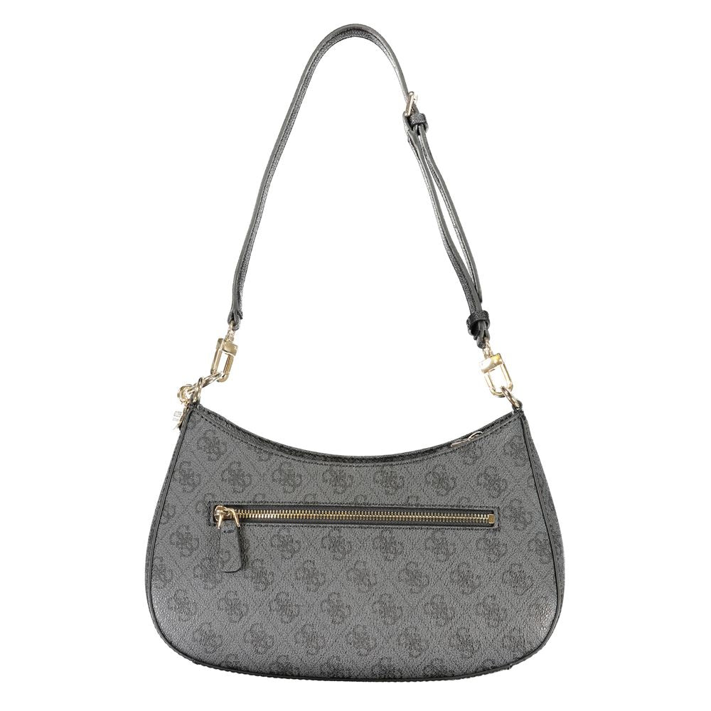 Guess Jeans Black Polyurethane Women Women's Handbag