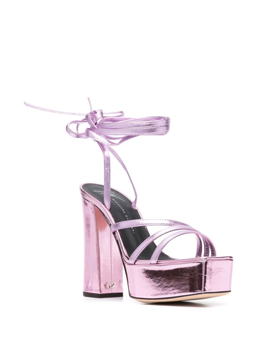 Giuseppe Zanotti Women's Metallic 125Mm Platform Sandals
