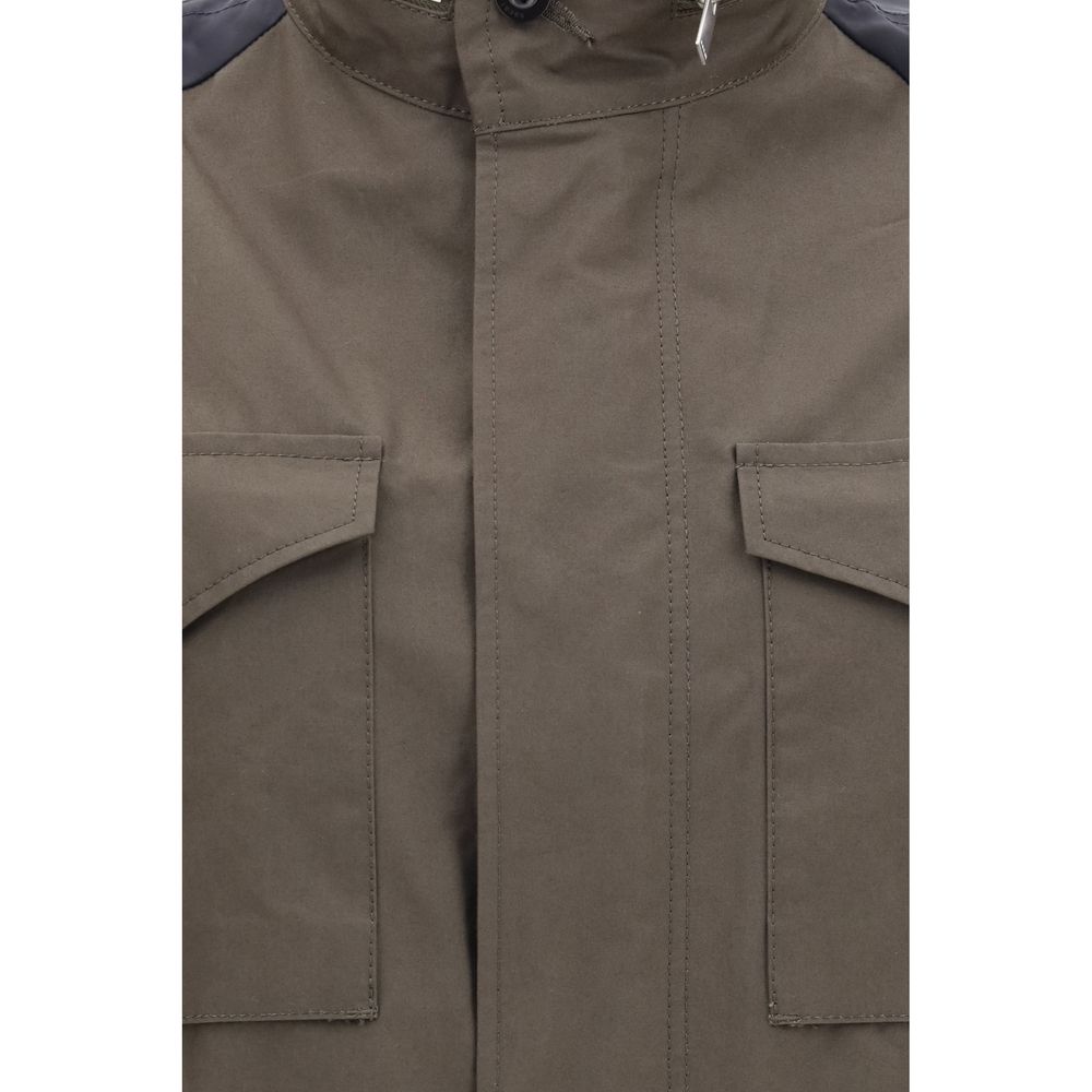 Sacai Bicolor Cotton Shell Women's Jacket