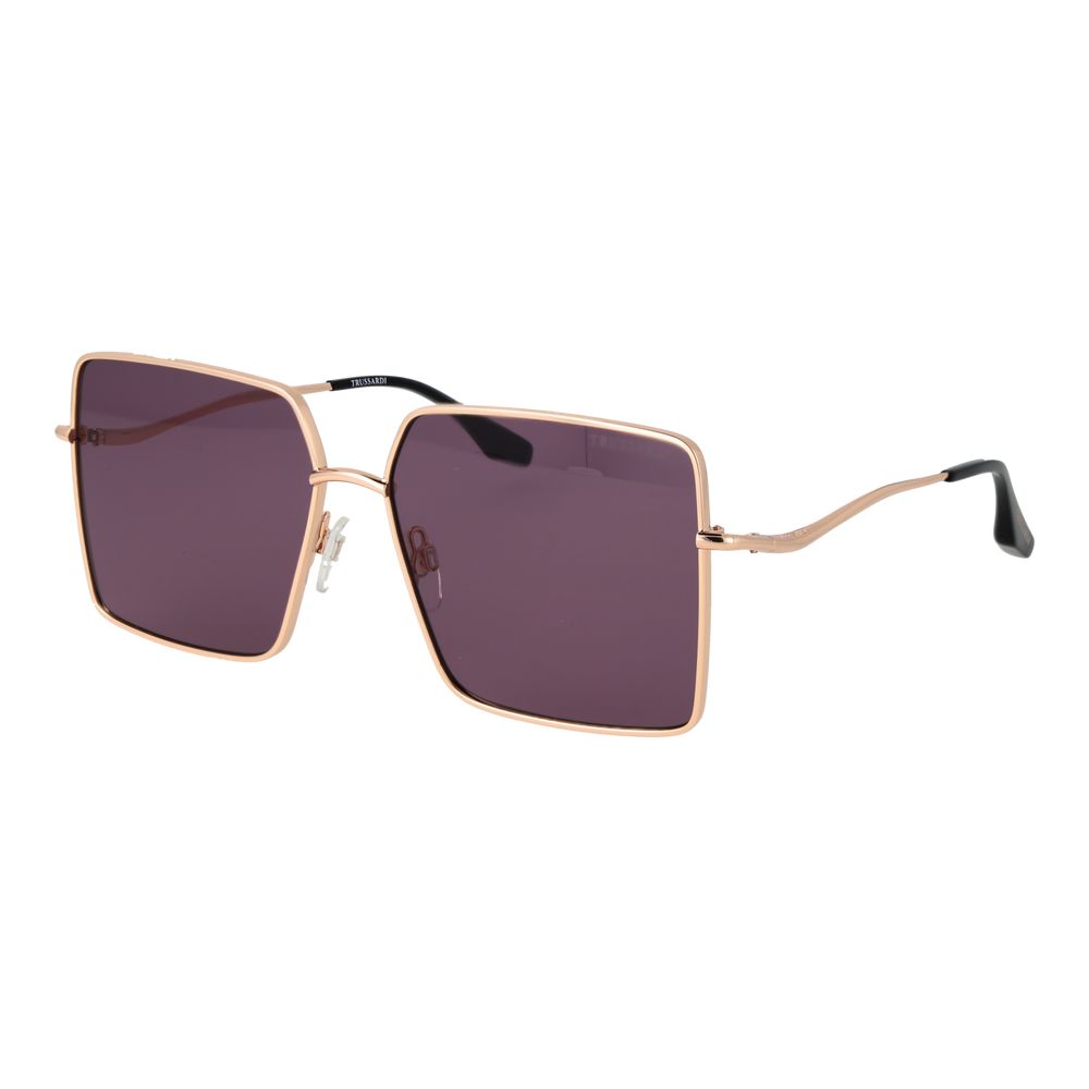 Trussardi Gold Stainless Steel Women's Sunglasses