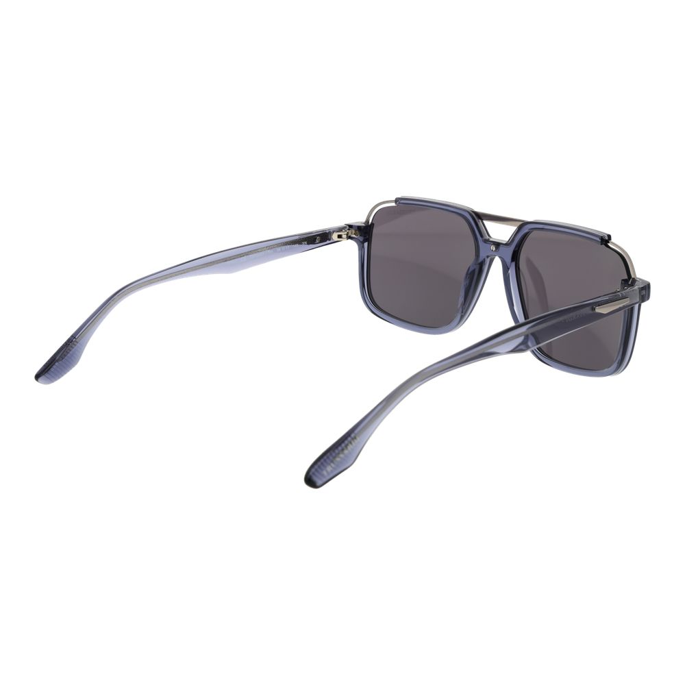 Trussardi Blue Acetate & Stainless Steel Men's Sunglasses