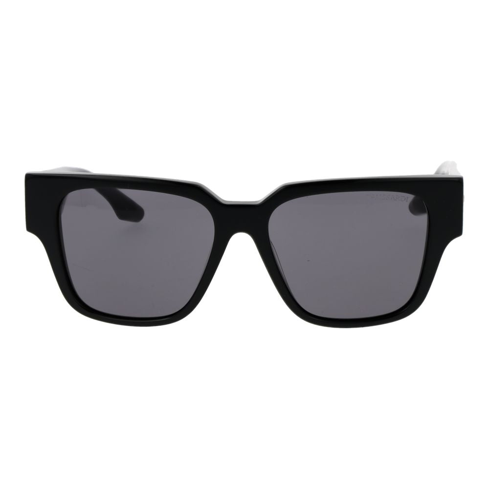 Trussardi Black Acetate Women's Sunglasses