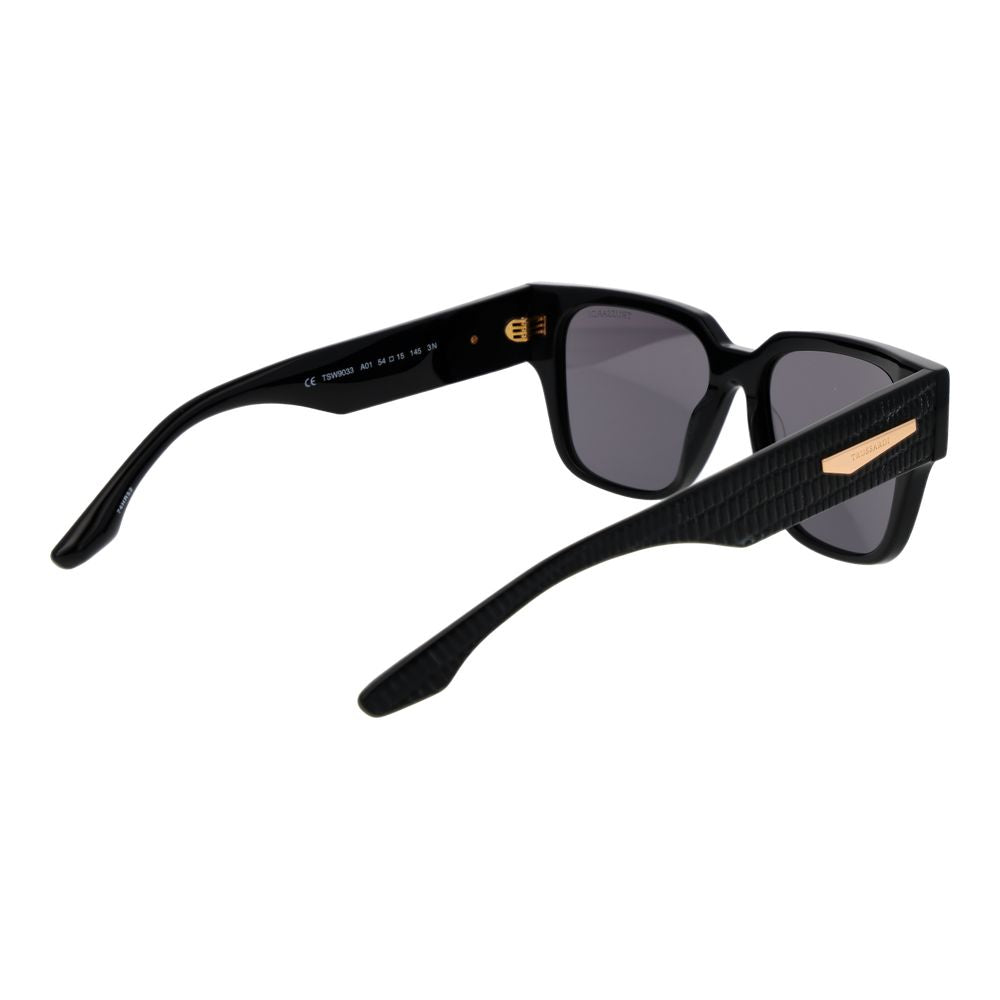 Trussardi Black Acetate Women's Sunglasses