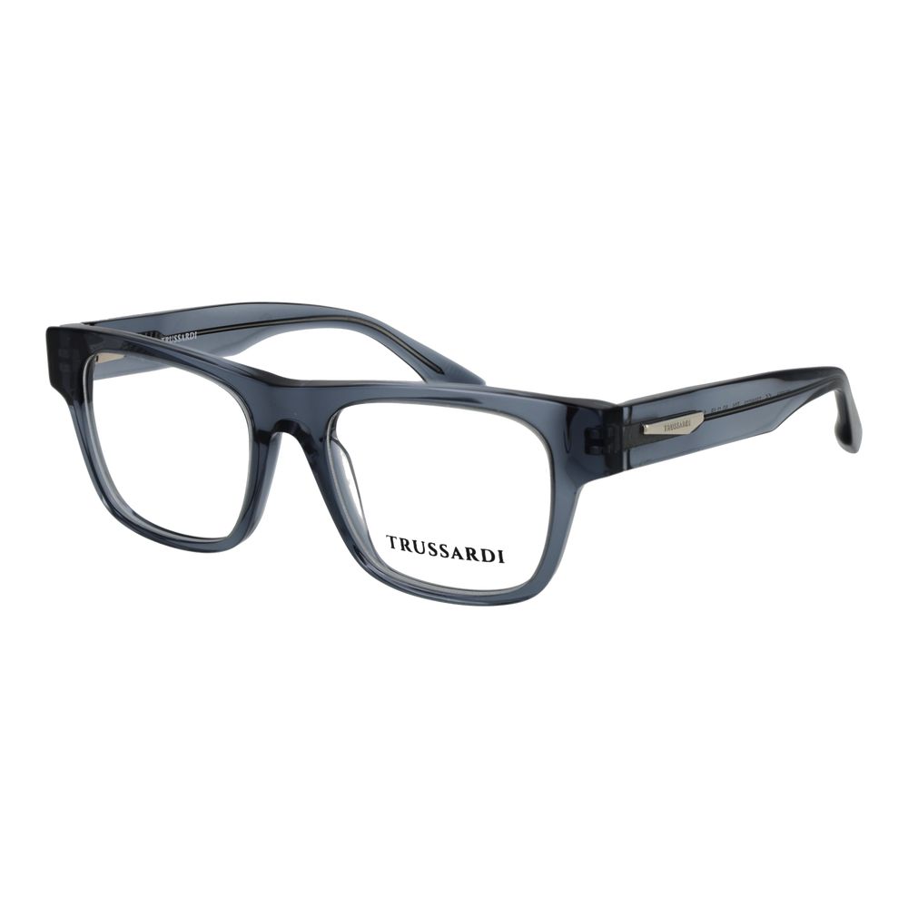 Trussardi Gray Acetate Glasses Men's (Frames)