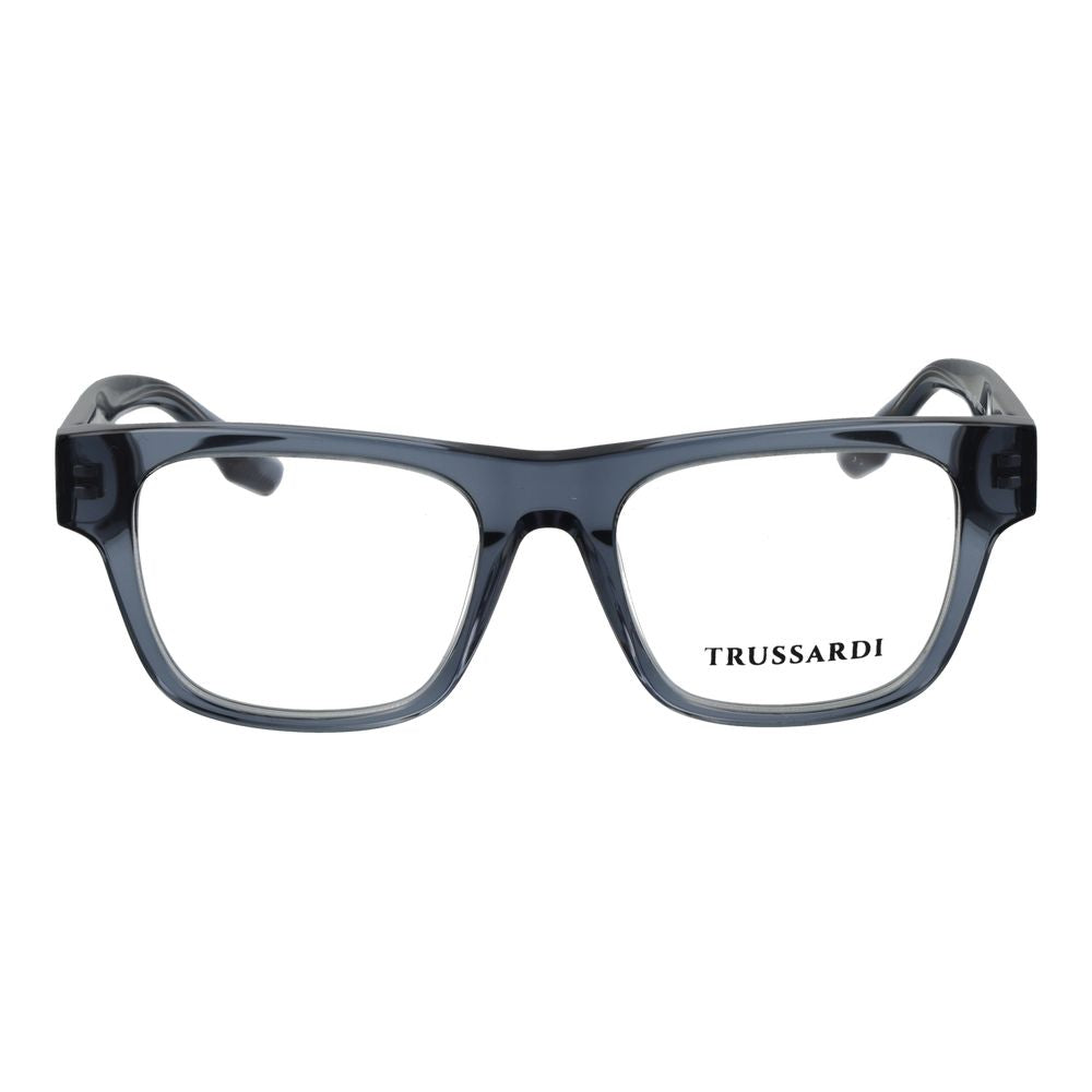 Trussardi Gray Acetate Glasses Men's (Frames)
