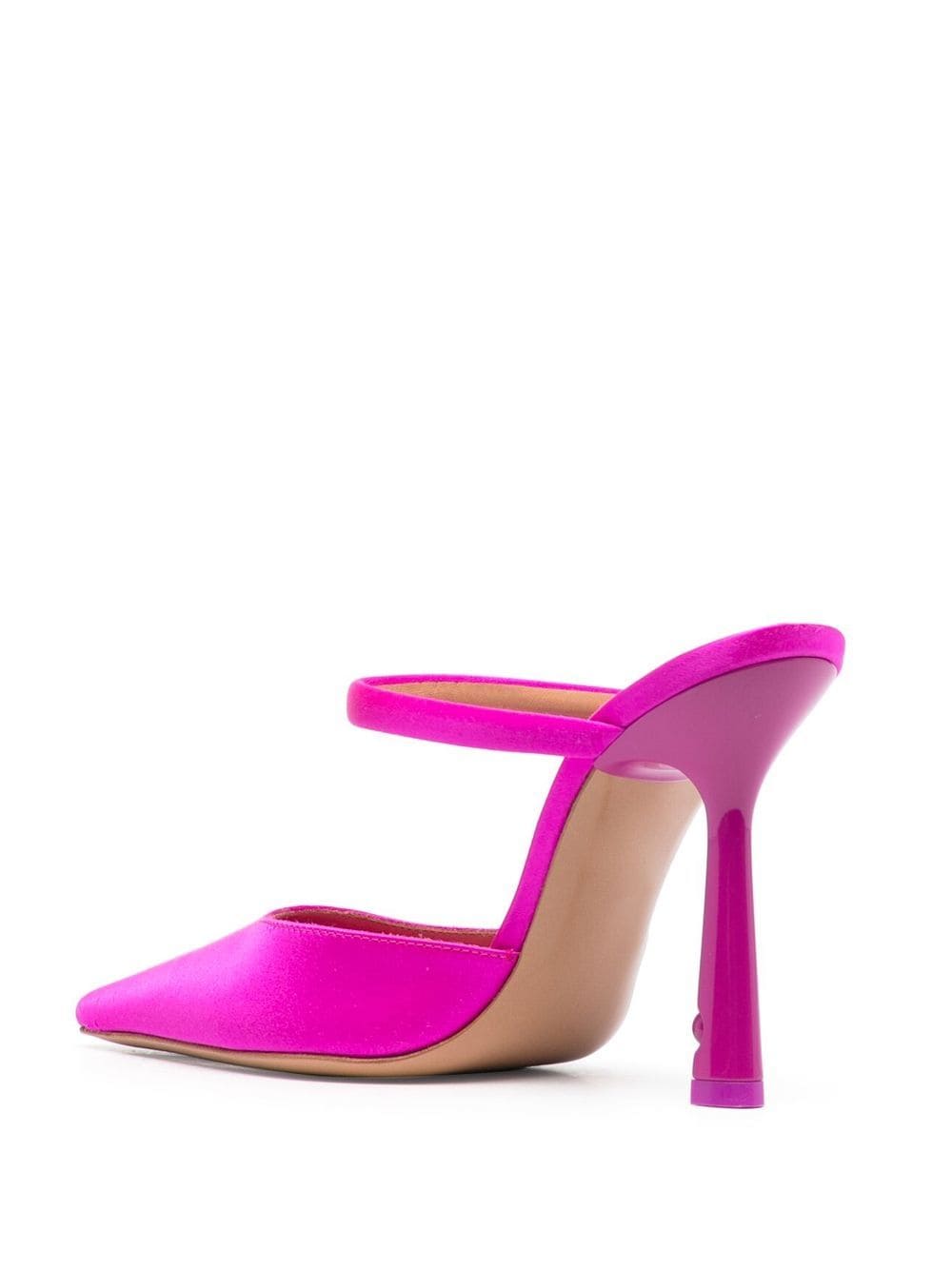 Off White Women's Satin Lollipop Mules