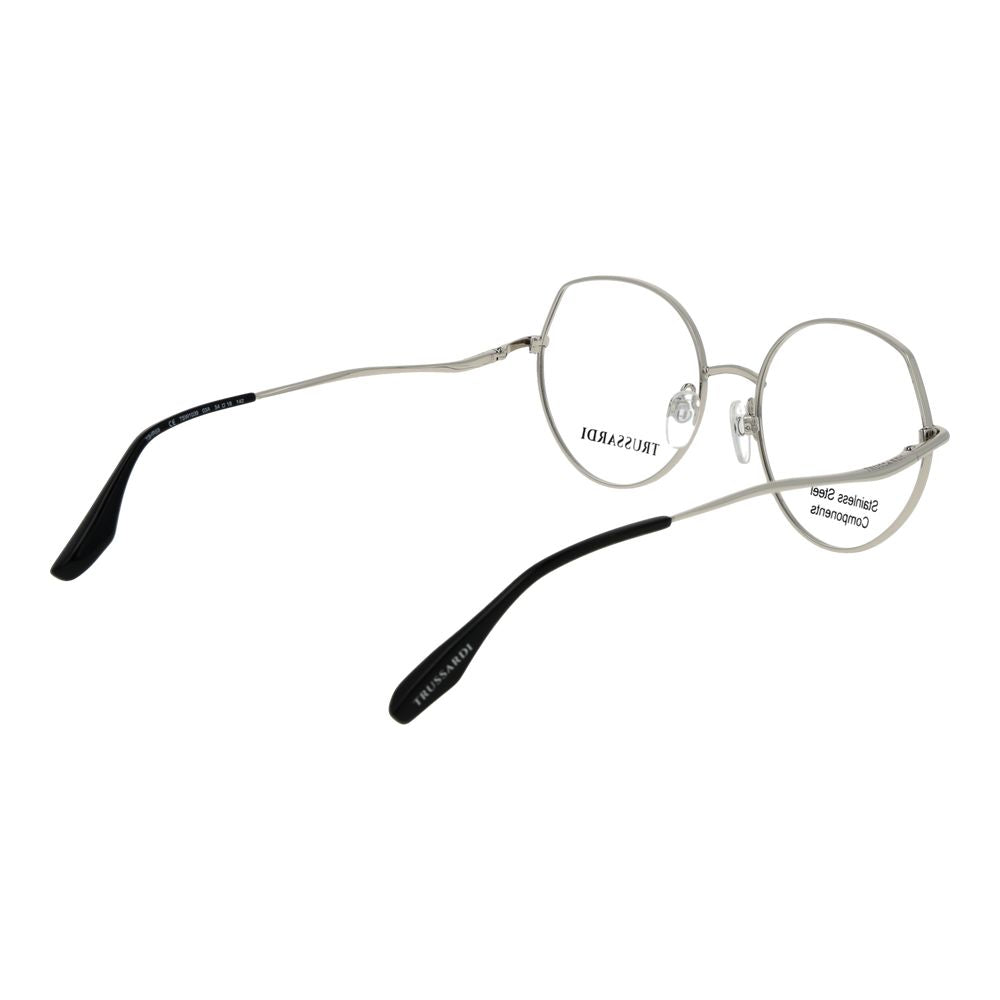 Trussardi Silver Stainless Steel Glasses Women's (Frames)