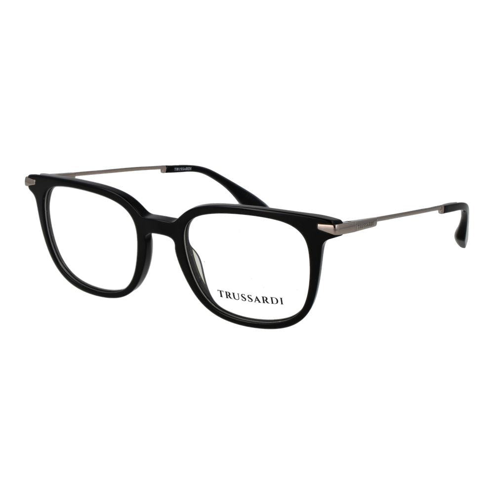 Trussardi Black Acetate Glasses Men's (Frames)