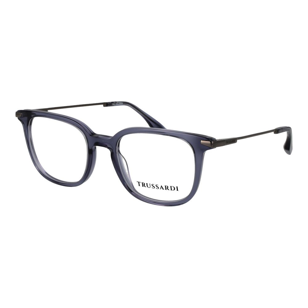 Trussardi Blue Acetate Glasses Men's (Frames)