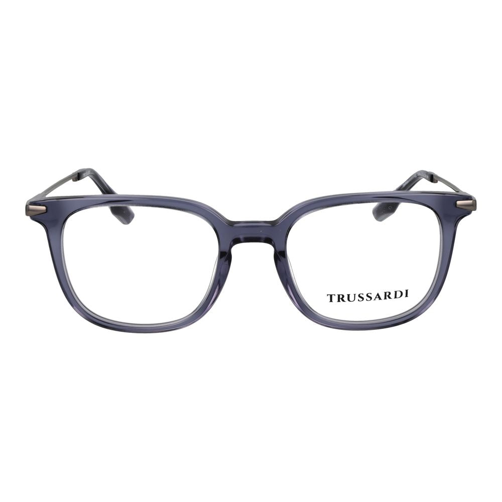 Trussardi Blue Acetate Glasses Men's (Frames)