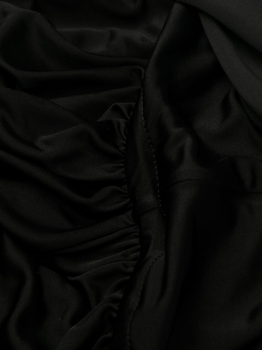Saint Laurent Women's Draped Sleeveless Jersey Dress