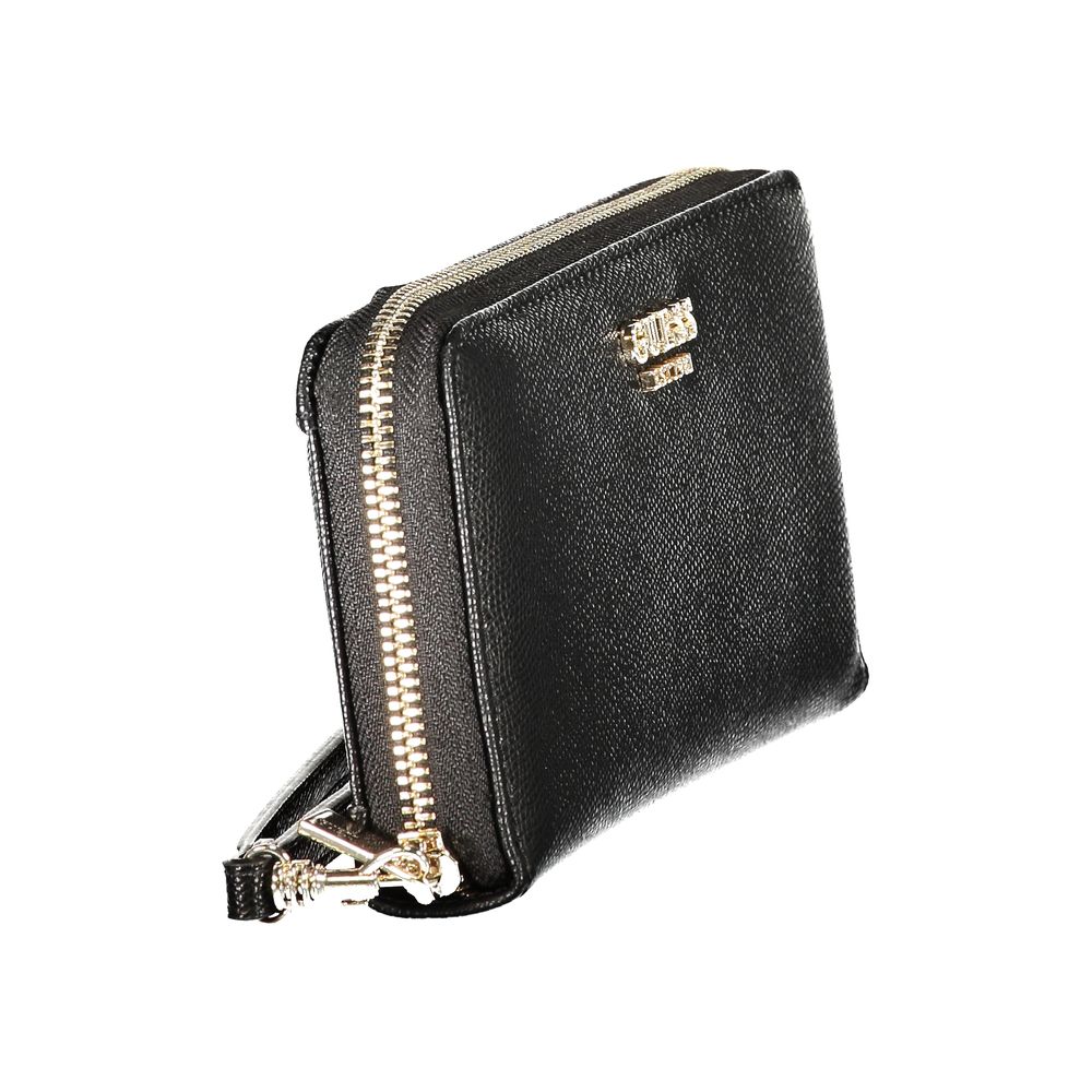 Guess Jeans Nero Polyurethane Women's Women's Wallet