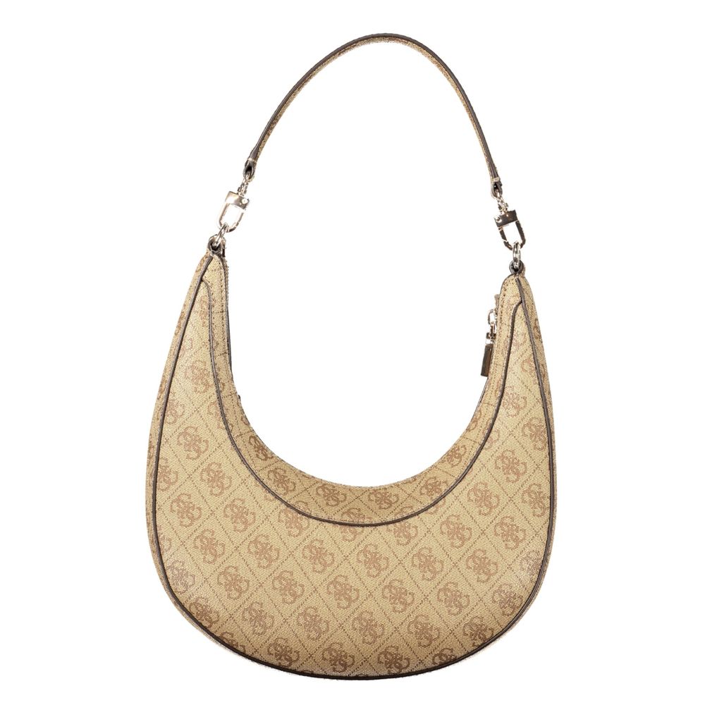 Guess Jeans Beige Polyurethane Women's Women's Bag