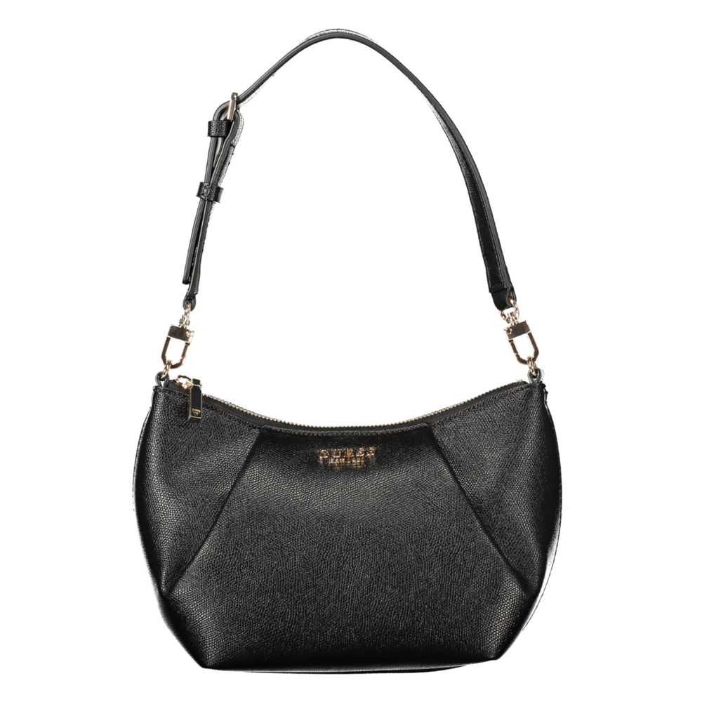 Guess Jeans Black Polyurethane Women's Women's Bag