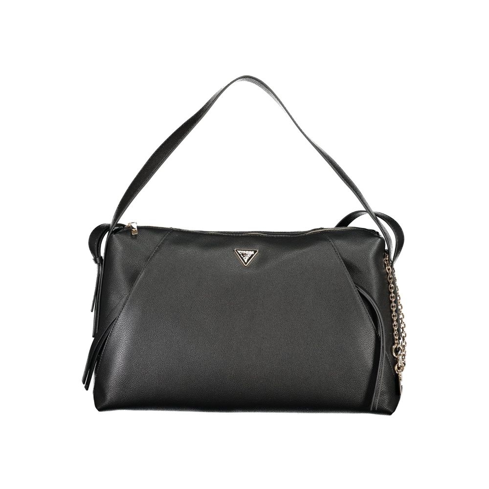 Guess Jeans Black Polyurethane Women's Women's Bag