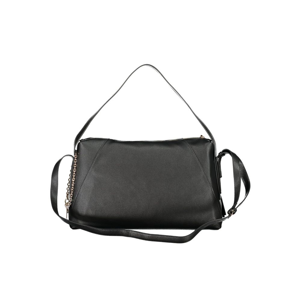 Guess Jeans Black Polyurethane Women's Women's Bag