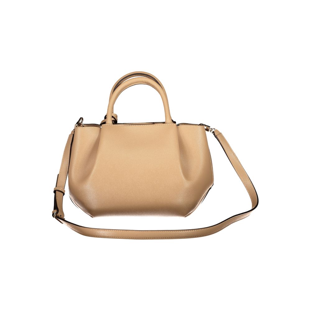 Guess Jeans Beige Polyurethane Women's Women's Bag
