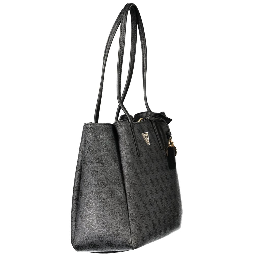 Guess Jeans Nero Polyurethane Woman Women's Bag